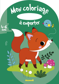 Picture of Mon coloriage à emporter (4-6 ans) (Renard)