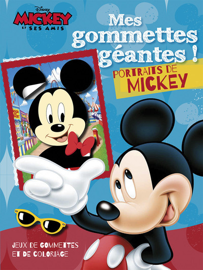 Image de La maison de Mickey Portraits de Mickey Mes gommettes géantes