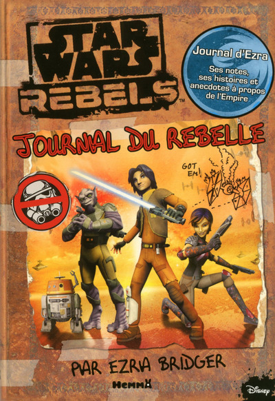 Image de Disney Star Wars Rebels Journal du rebelle par Ezra Bridger
