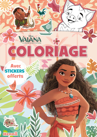 Picture of Disney Vaiana - Coloriage avec stickers offerts (Vaiana, Pua et Maui)