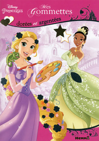 Image de Disney Princesses Mes gommettes dorées et argentées