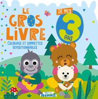 Picture of Mon P'tit Hemma - Le gros livre de mes 3 ans (Singe et ours)