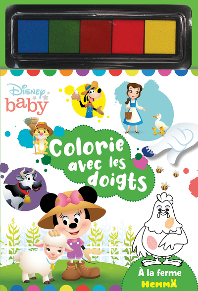Picture of Disney Baby - Colorie avec les doigts - A la ferme