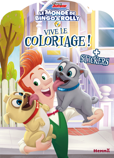 Picture of Disney Le monde de Bingo & Rolly Vive le coloriage ! + Sitckers