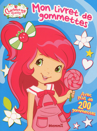 Picture of Charlotte aux fraises mon livret de gommettes (friandise)