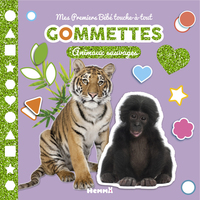 Image de Mes Premiers Bébé touche-à-tout - Gommettes - Animaux sauvages