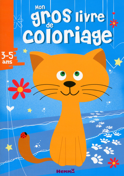 Picture of Mon gros livre de coloriage (3-5 ans) (Chat roux)