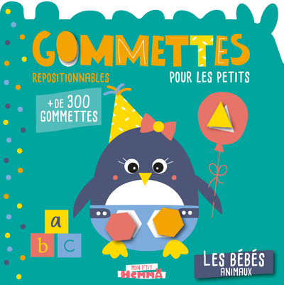 Image de Mon P'tit Hemma Gommettes pour les petits - Les bébés animaux