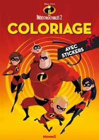 Picture of Disney Les Indestructibles 2 Coloriage avec stickers