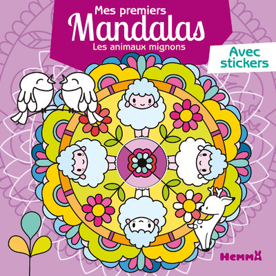 Image de Mes premiers mandalas : Les animaux mignons - Avec stickers