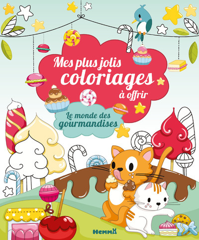 Image de Mes plus jolis coloriages à offrir - Le monde des gourmandises