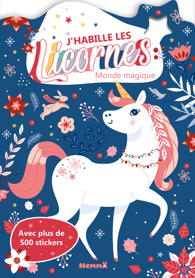 Picture of J'habille les Licornes - Monde magique - Avec plus de 500 stickers