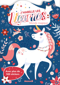 Picture of J'habille les Licornes - Monde magique - Avec plus de 500 stickers