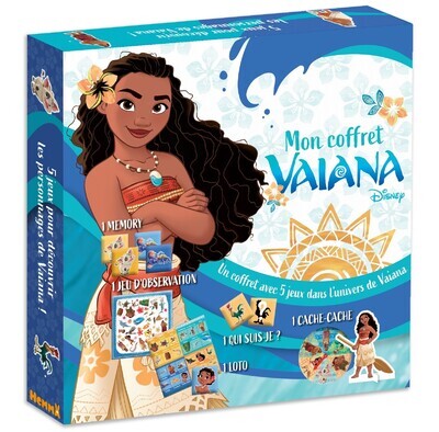 Picture of Disney Vaiana - Mon coffret jeux - Mon coffret Vaiana