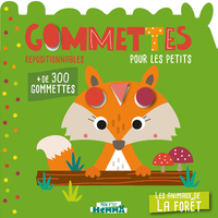 Image de Mon P'tit Hemma Gommettes pour les petits - Les animaux de la forêt