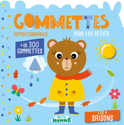 Image de Mon P'tit Hemma Gommettes pour les petits - Les 4 saisons