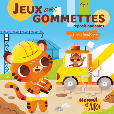 Image de Hemma et Moi - Jeux avec gommettes - Les chantiers