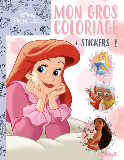 Picture of Disney Princesses - Mon gros coloriage + stickers ! (Ariel)