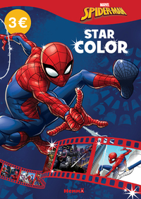 Picture of Marvel Spider-Man - Star Color - (Spider-Man fond bleu)