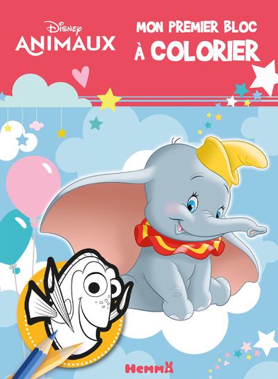 Picture of Disney Animaux - Mon premier bloc à colorier (Dumbo)