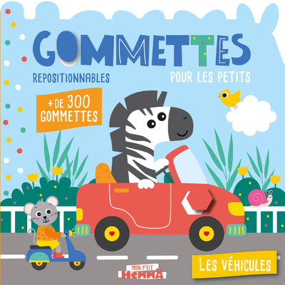 Image de Gommettes pour les petits - Les véhicules