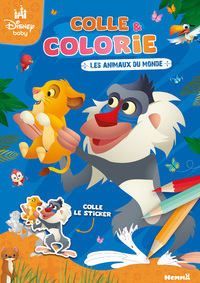 Picture of Disney Baby - Colle et colorie - Animaux du monde