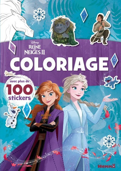 Picture of Disney La Reine des Neiges 2 - Coloriage avec plus de 100 stickers