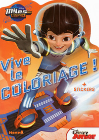 Picture of Miles dans l'Espace Vive le coloriage !