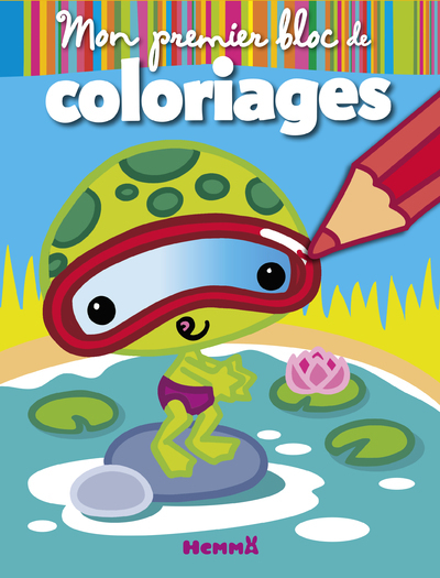 Picture of Mon premier bloc de coloriages (Animaux rigolos)