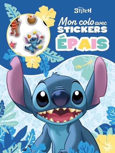 Picture of Disney Stitch - Mon colo avec stickers épais (Stitch)