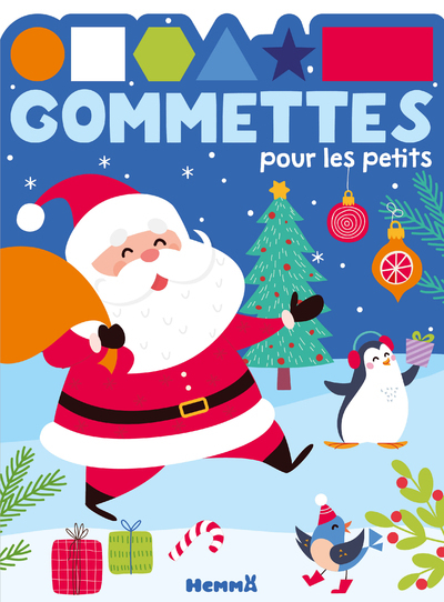 Picture of Gommettes pour les petits (Père Noël, sapin et pingouin)