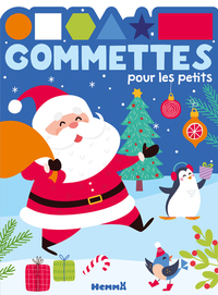 Picture of Gommettes pour les petits (Père Noël, sapin et pingouin)