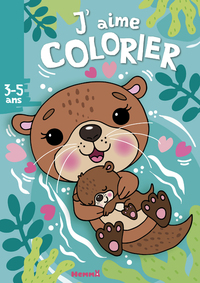 Picture of J'aime colorier (3-5 ans) (Loutres)