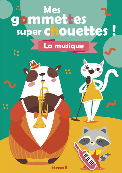 Image de Mes gommettes super chouettes ! - La Musique