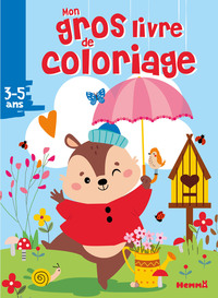 Image de Mon gros livre de coloriage (Ecureuil ombrelle)
