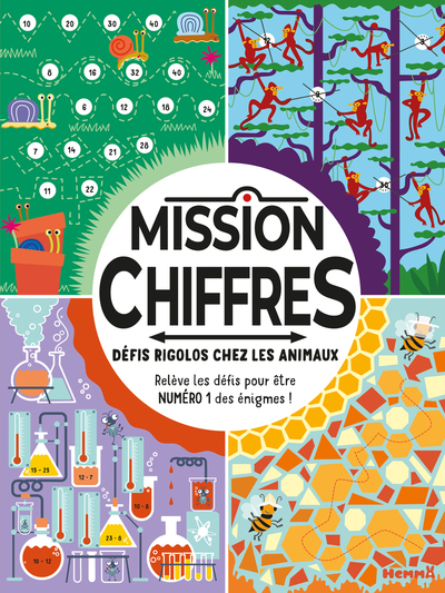 Image de Mission chiffres - Défis rigolos chez les animaux - Relève les défis pour être numéro 1 des énigmes !