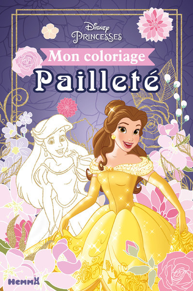Image de Disney Princesses - Mon coloriage pailleté