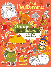 Picture of J'aime les stickers - C'est l'automne - + de 600 autocollants - Des stickers pailletés - Des stickers à colorier