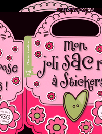 Picture of Mon joli sac rose à stickers - Avec plus de 500 stickers