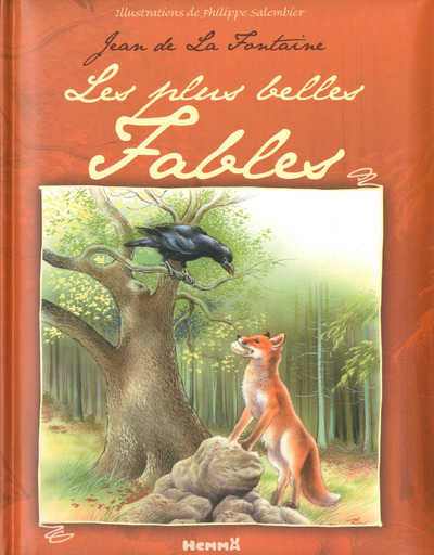 Image de Jean de La Fontaine Les plus belles Fables (Le corbeau et le renard)