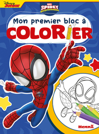 Picture of Marvel Spidey et ses amis extraordinaires - Mon premier bloc à colorier (Spidey et Ghost-Spider)