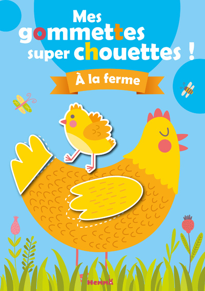 Image de Mes gommettes super chouettes ! A la ferme (Poule)