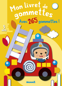 Image de Mon livret de gommettes (Camion de pompier)
