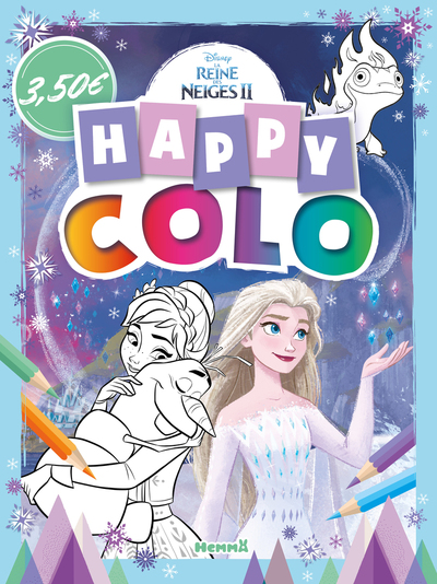 Picture of Disney La Reine des Neiges 2 - Happy colo (Olaf, Elsa, Anna)