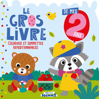 Picture of Mon P'tit Hemma - Le gros livre de mes 2 ans (Ourson et raton laveur)