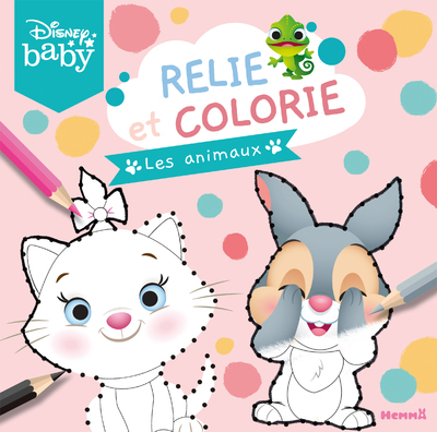 Picture of Disney Baby - Relie et colorie - Les animaux