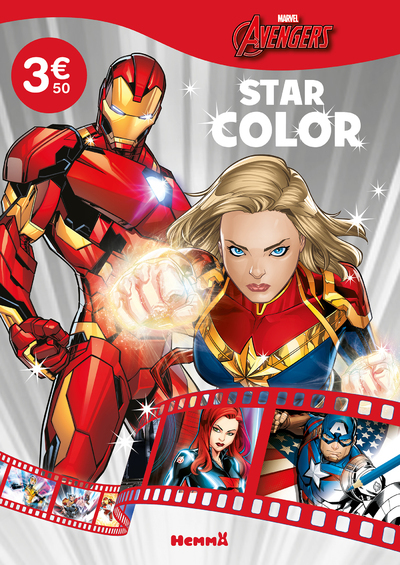 Image de Marvel Avengers - Star Color (Iron Man et Captain Marvel)