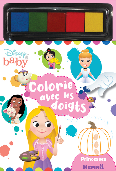 Picture of Colorie avec les doigts - Princesses