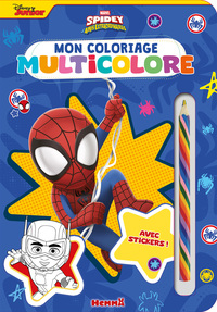 Picture of Marvel Spidey et ses amis extraordinaires - Mon coloriage multicolore - Avec stickers !