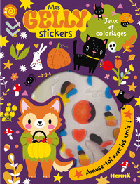 Picture of Mes gelly stickers - Jeux et coloriages (Halloween) - Amuse-toi avec les amis !